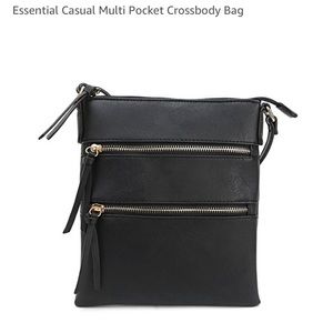  Essential Multi Pocket Cross Body Bag